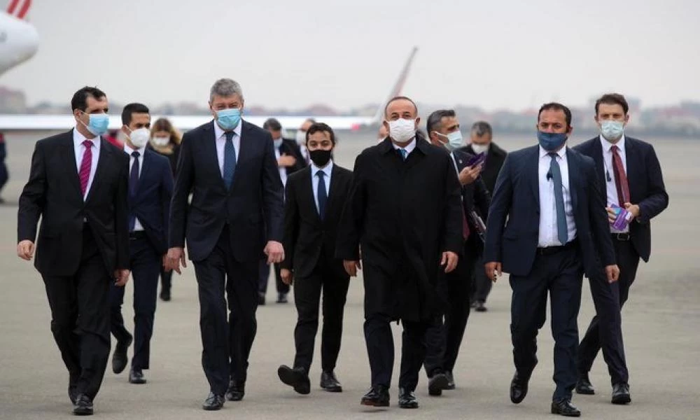 Νέα επίσκεψη Τσαβούσογλου στο Αζερμπαϊτζάν